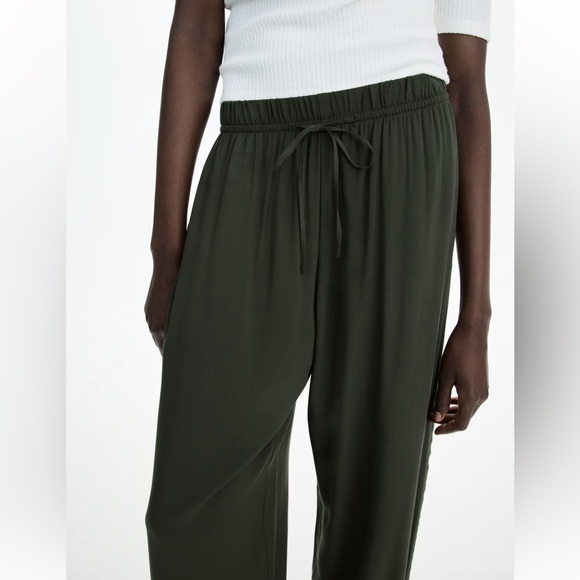 Olive Green Women's Pants - Picture 2 of 5
